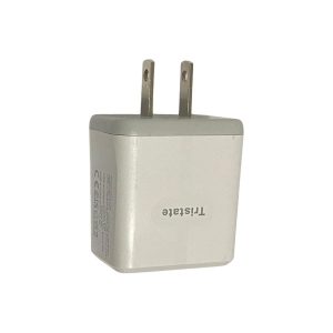 TRISTATE DUAL USB AND TYPE-C WALL CHARGER